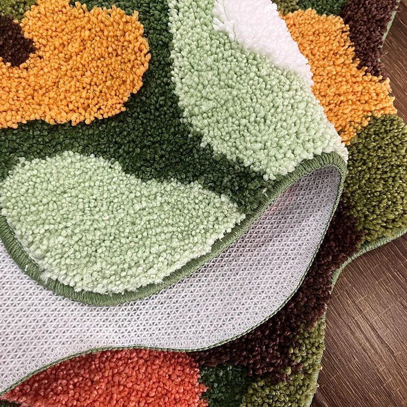 Multicolored Tufted Moss Rug - TheRugGuy