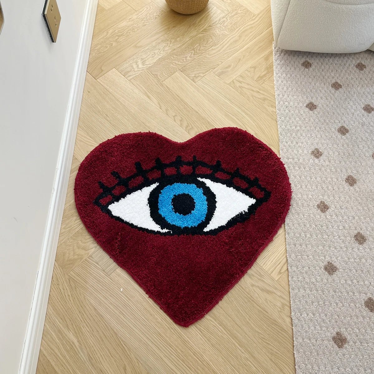 Red Heart Tufting Rug - TheRugGuy