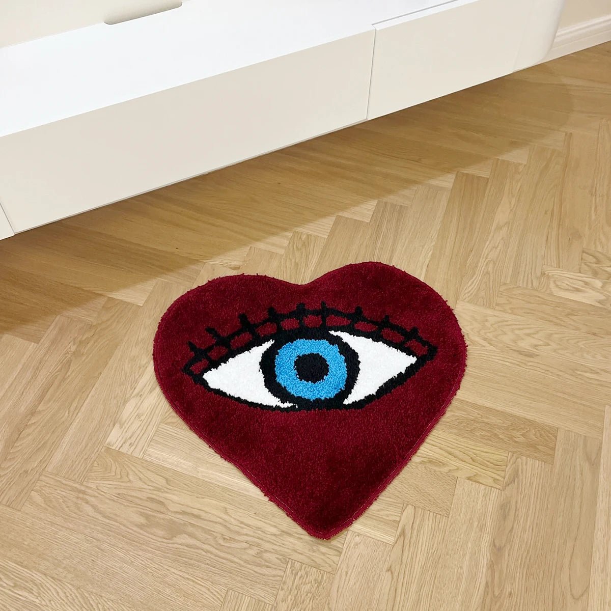 Red Heart Tufting Rug - TheRugGuy