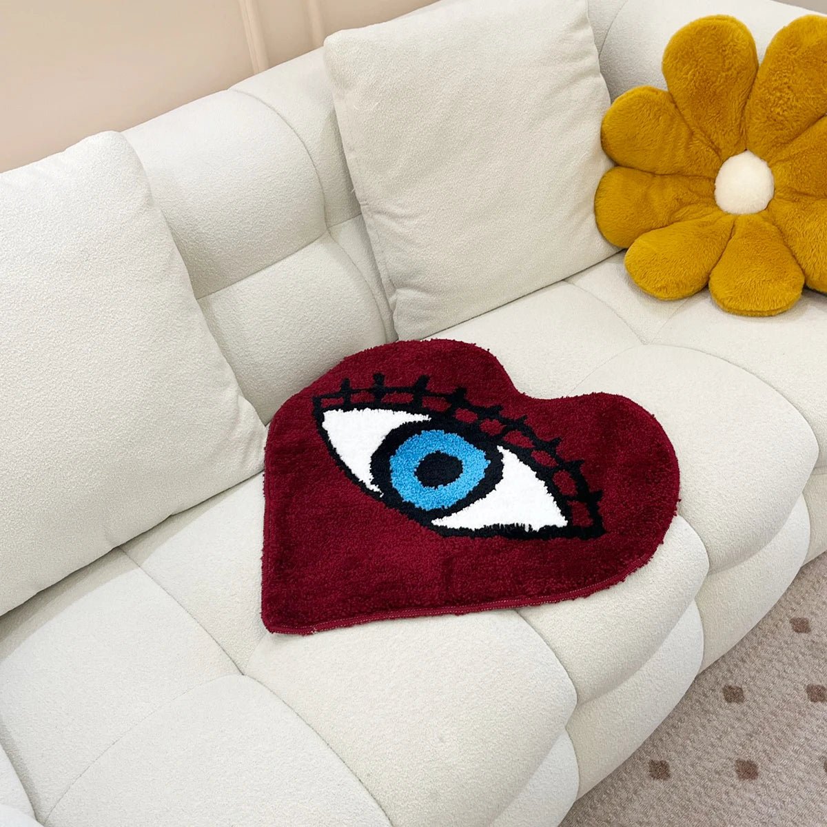 Red Heart Tufting Rug - TheRugGuy