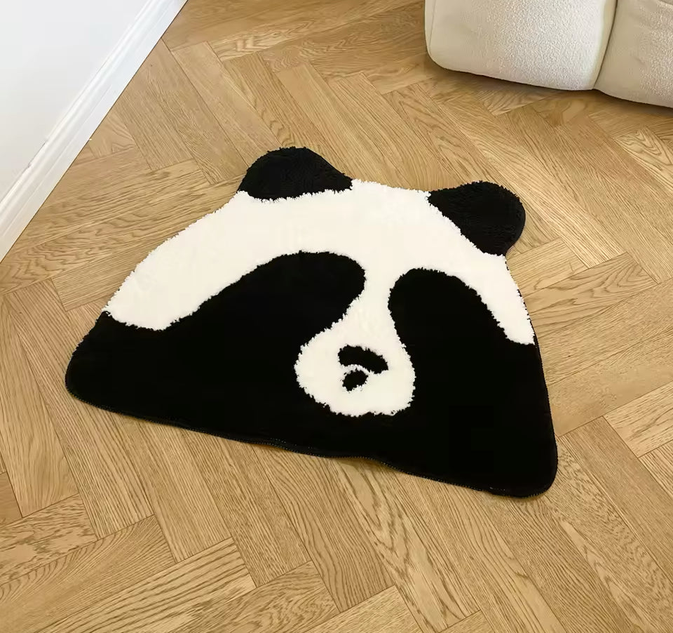 Tufted Shy Panda Rug