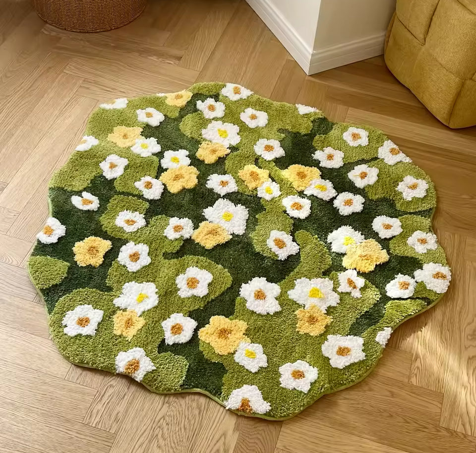 Tufted Moss Rug