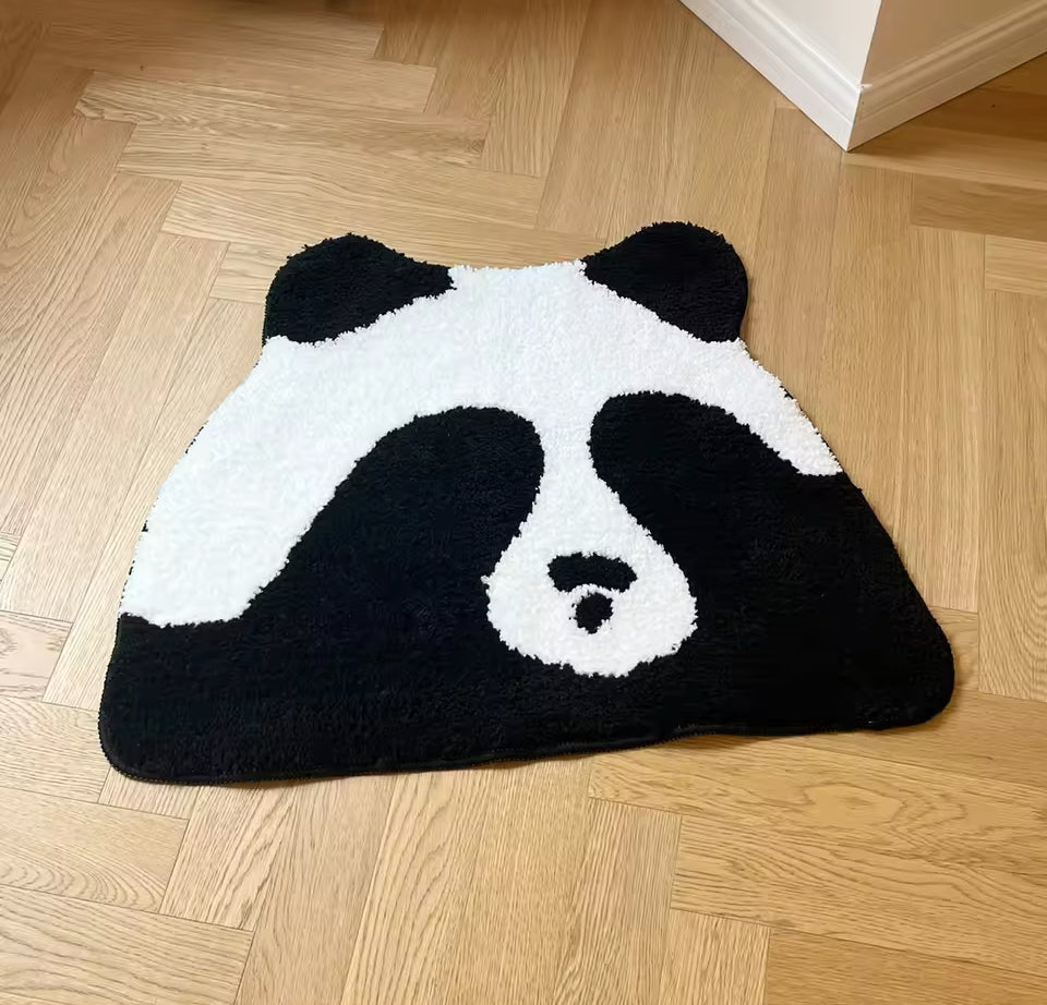 Tufted Shy Panda Rug