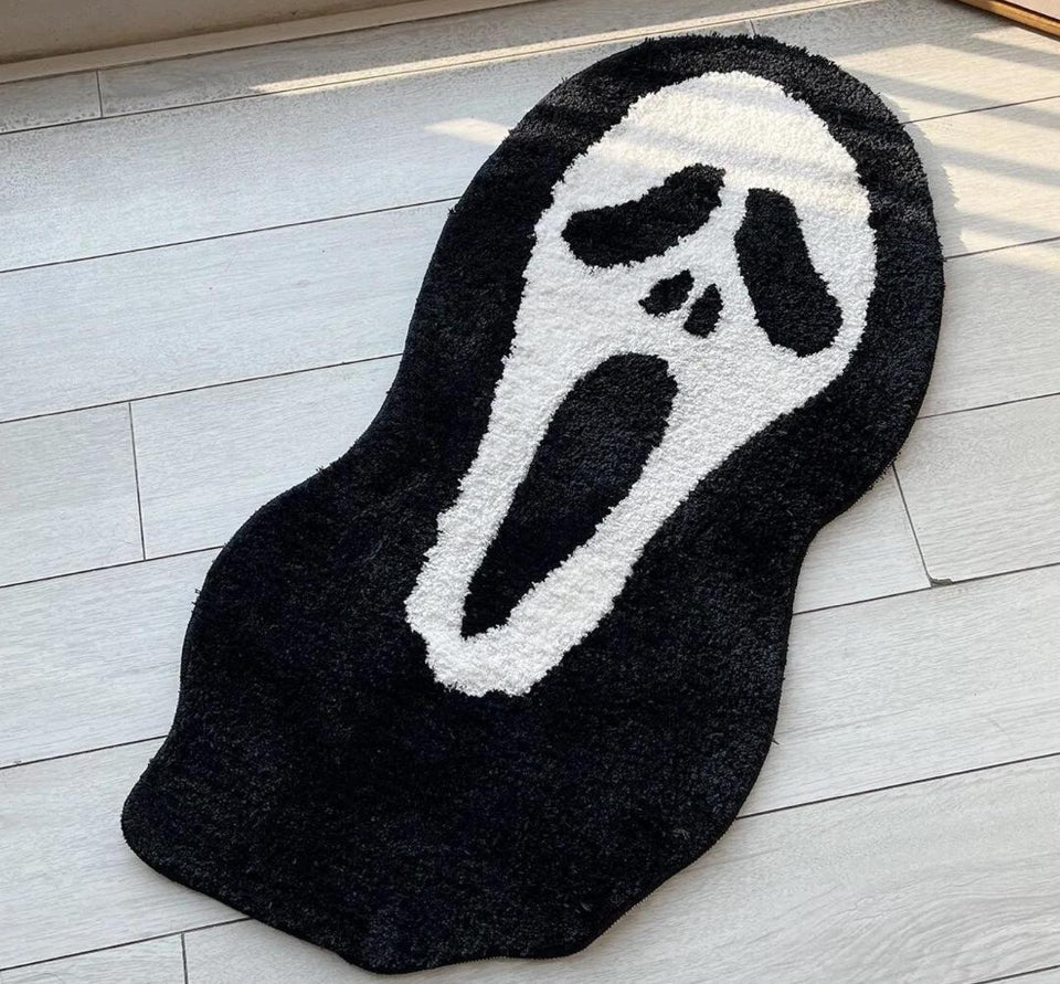 Tufted Ghost Face Rug