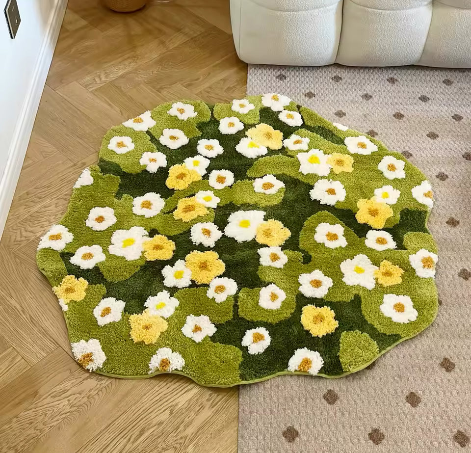 Tufted Moss Rug