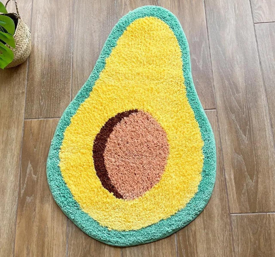 Cartoon Avocado Tufted