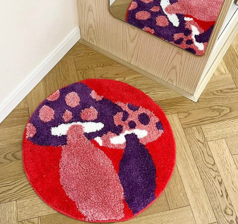 Tufted Mushroom Rug