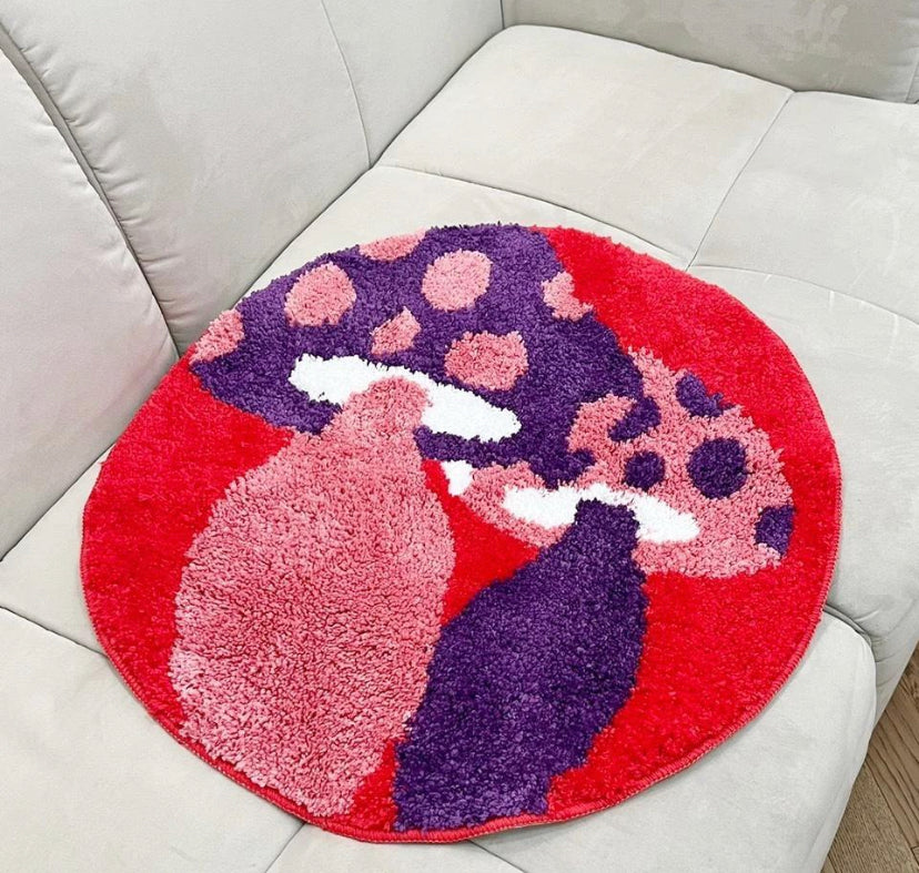 Tufted Mushroom Rug