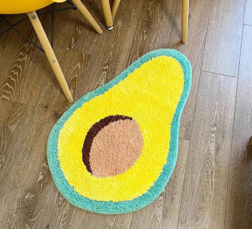 Cartoon Avocado Tufted