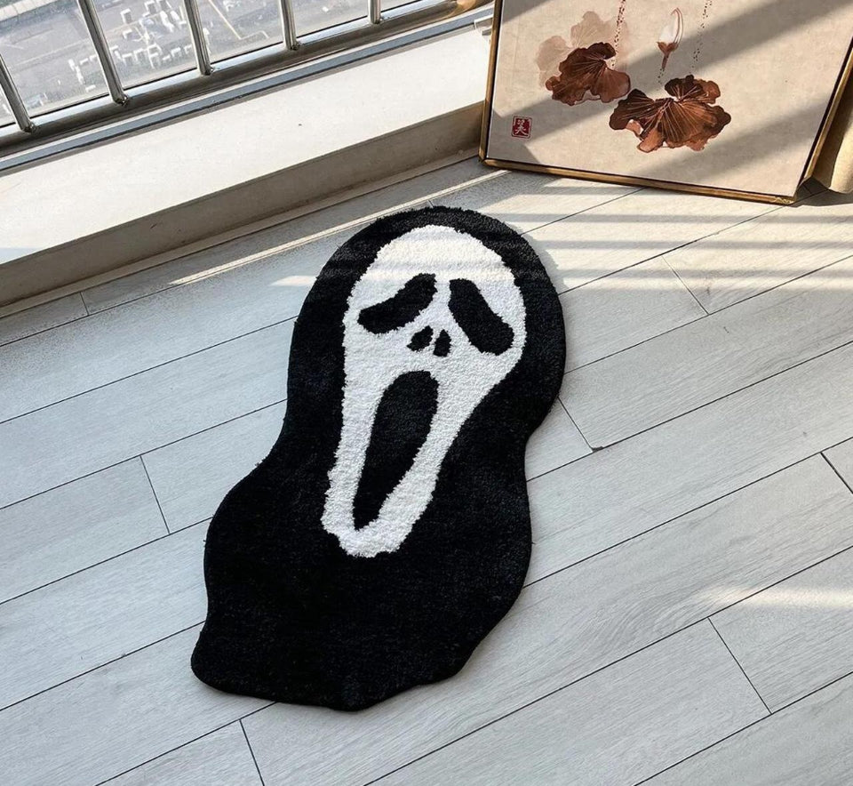 Tufted Ghost Face Rug