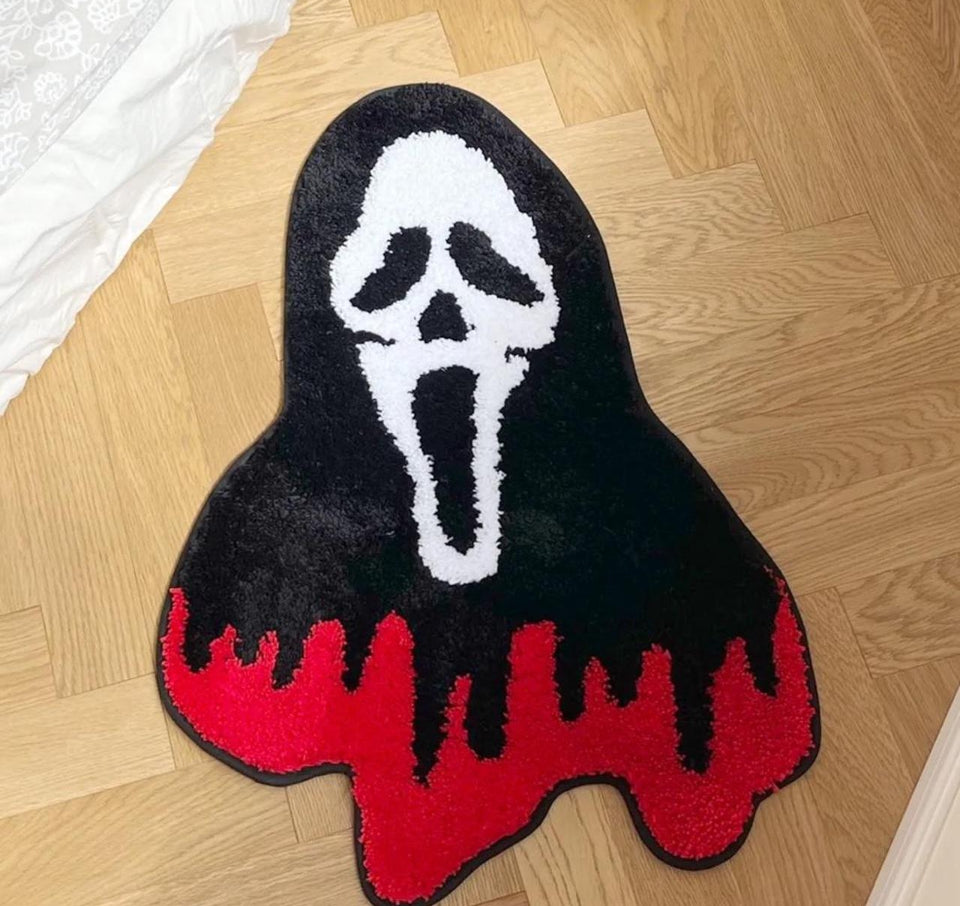 Tufted Ghost Face Rug