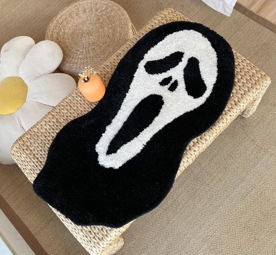 Tufted Ghost Face Rug