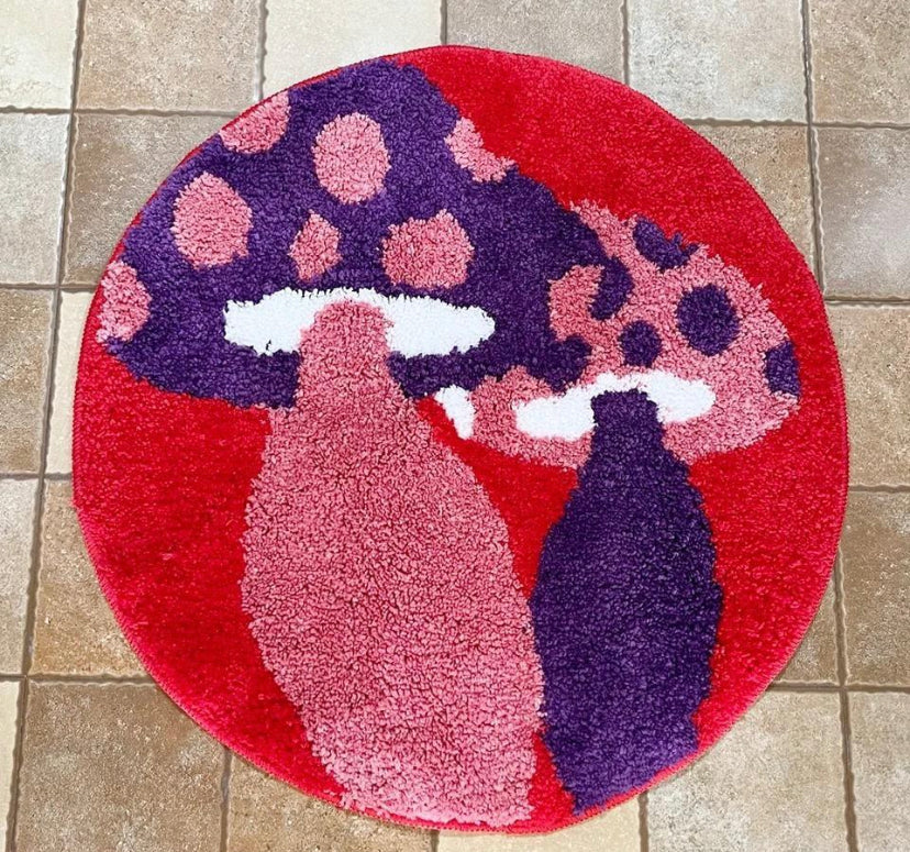 Tufted Mushroom Rug