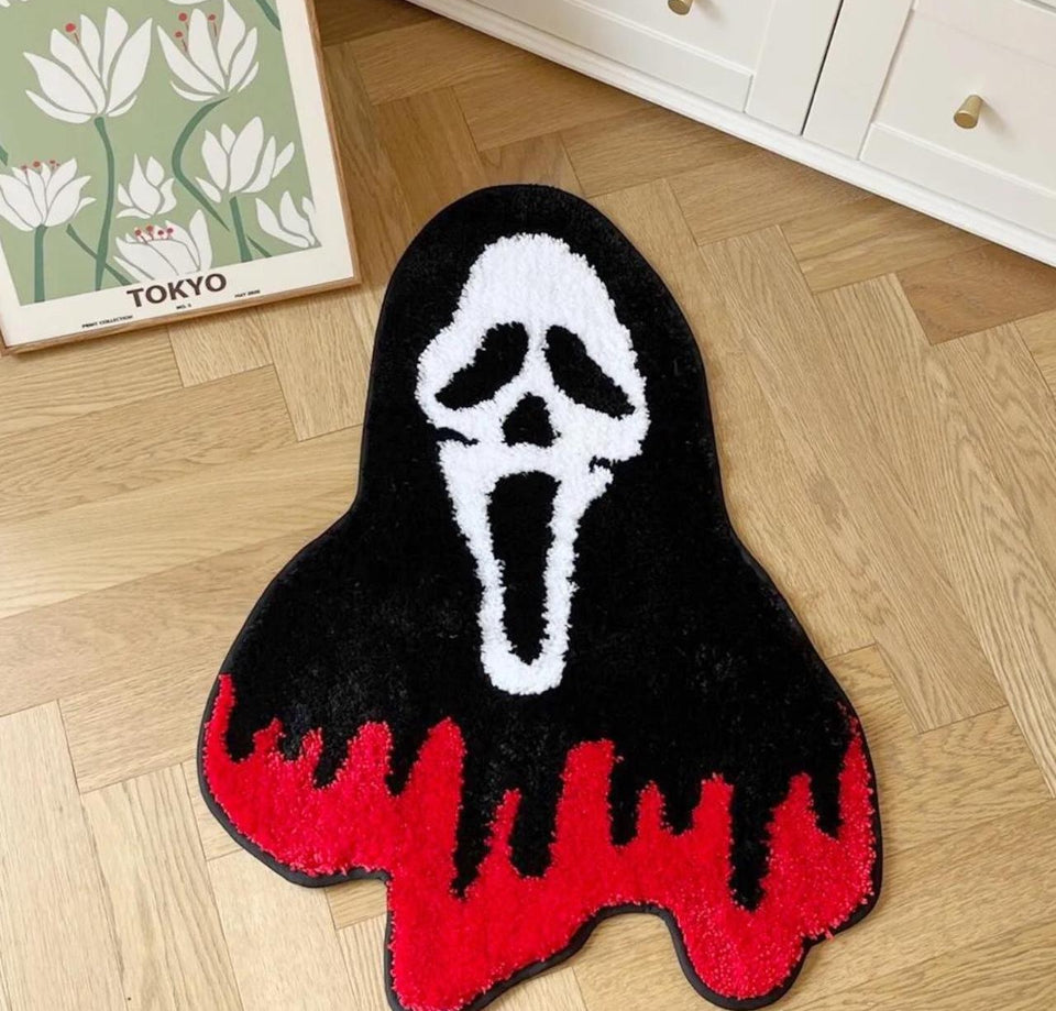 Tufted Ghost Face Rug