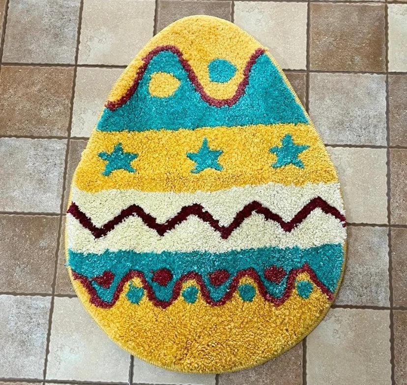 Tufted Easter Egg Rug