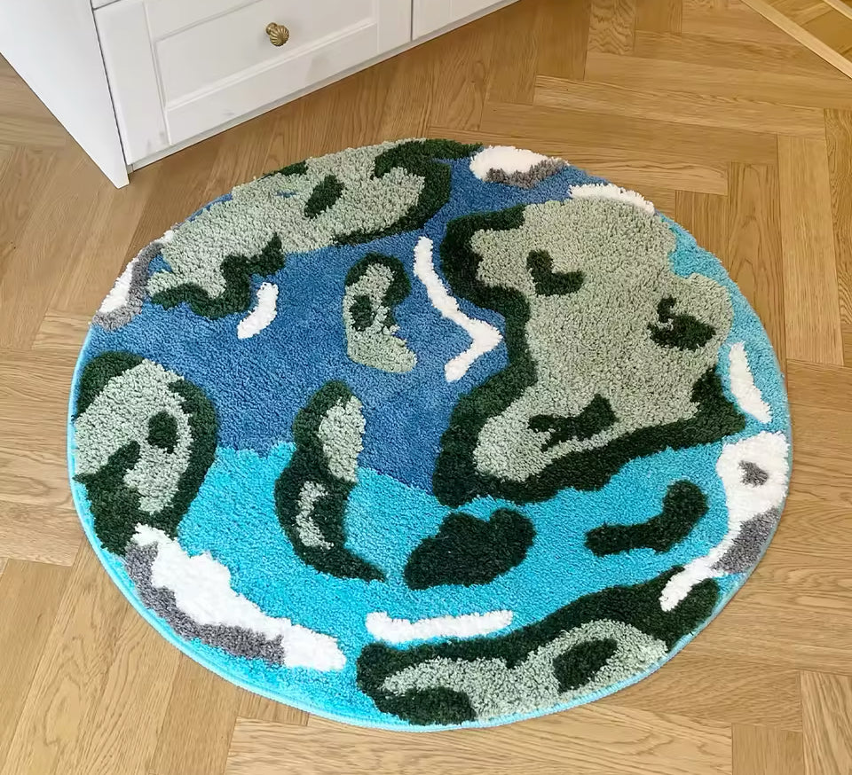 Tufted World Rug