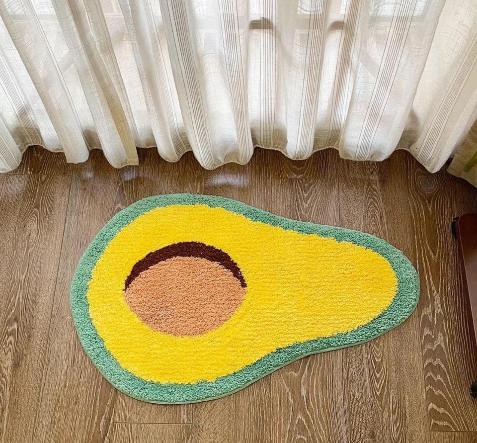 Cartoon Avocado Tufted