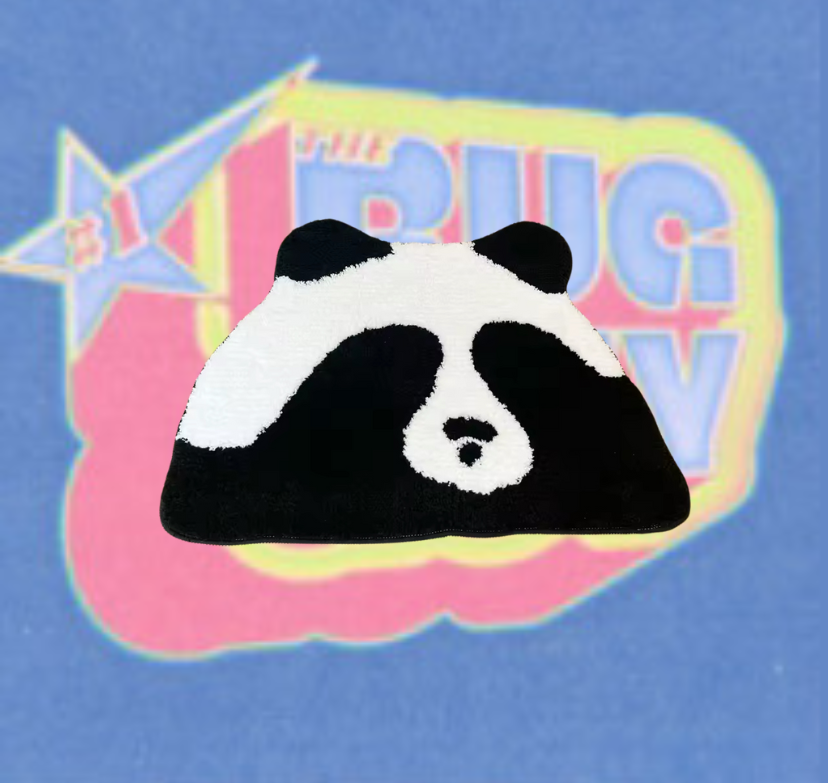 Tufted Shy Panda Rug