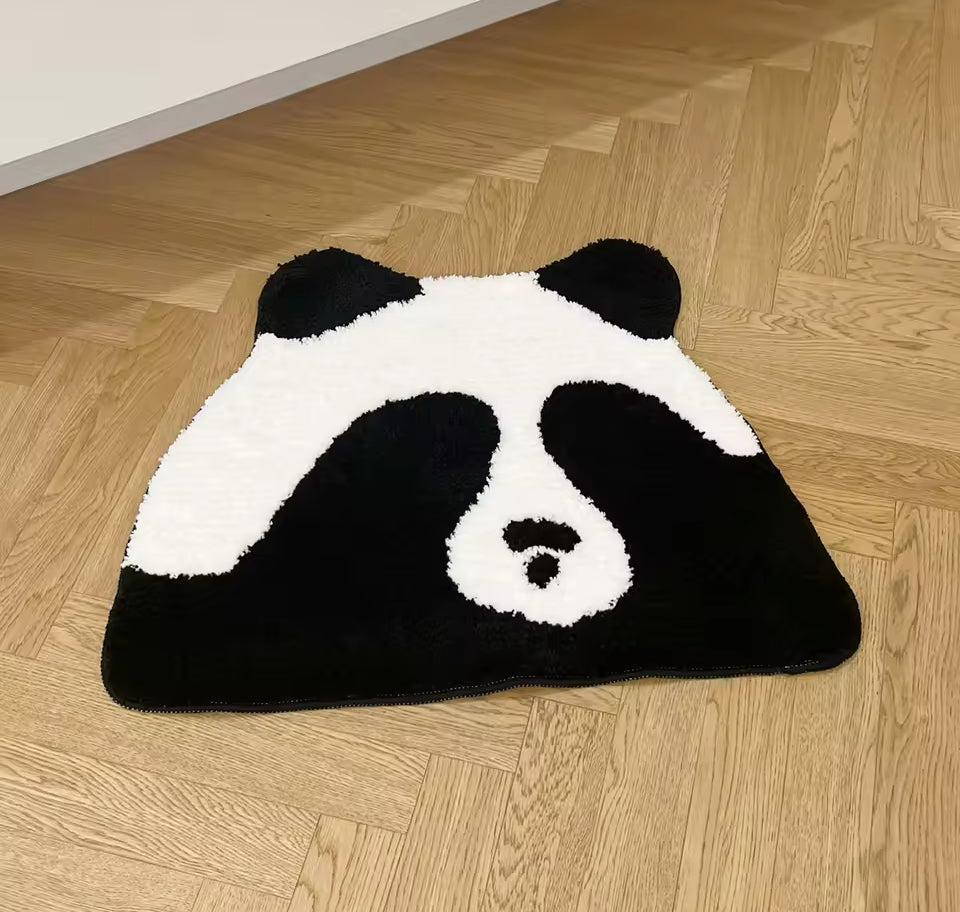 Tufted Shy Panda Rug