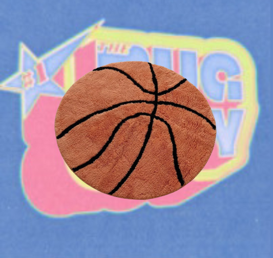 Fluffy Basketball Rug