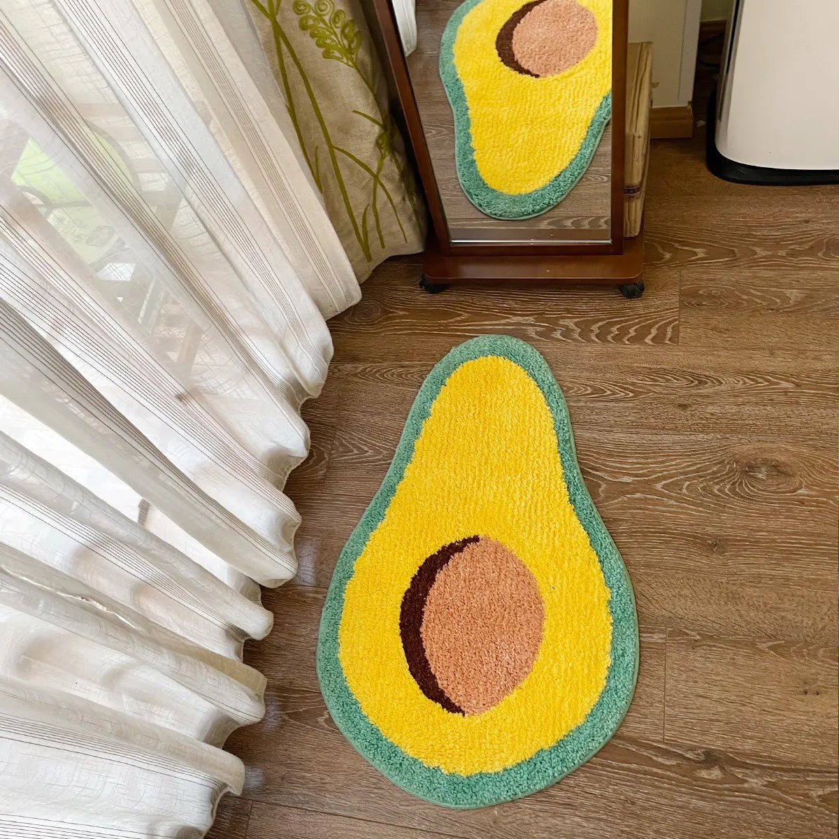 Cartoon Avocado Tufted Rug - TheRugGuy