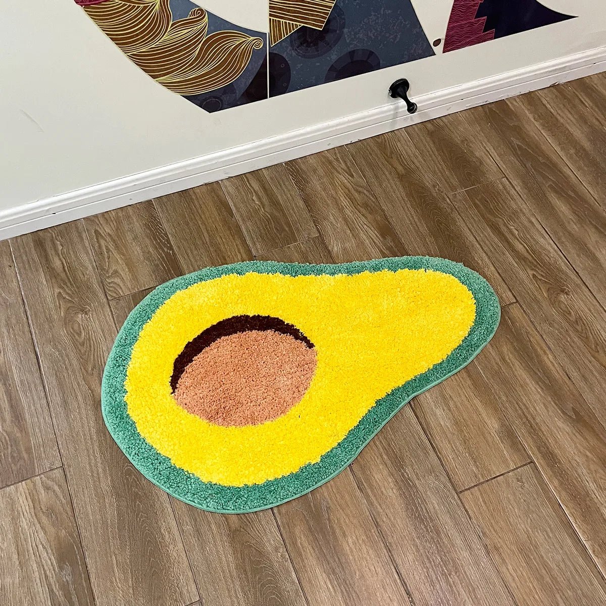 Cartoon Avocado Tufted Rug - TheRugGuy