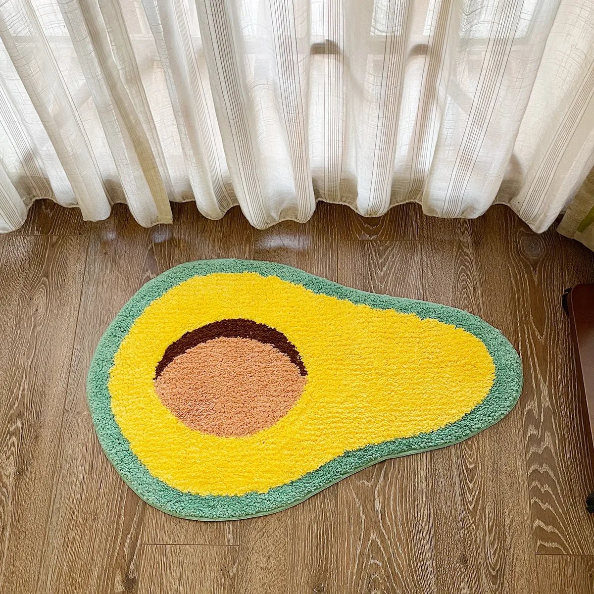 Cartoon Avocado Tufted Rug - TheRugGuy