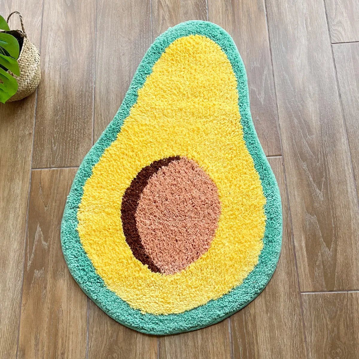 Cartoon Avocado Tufted Rug - TheRugGuy