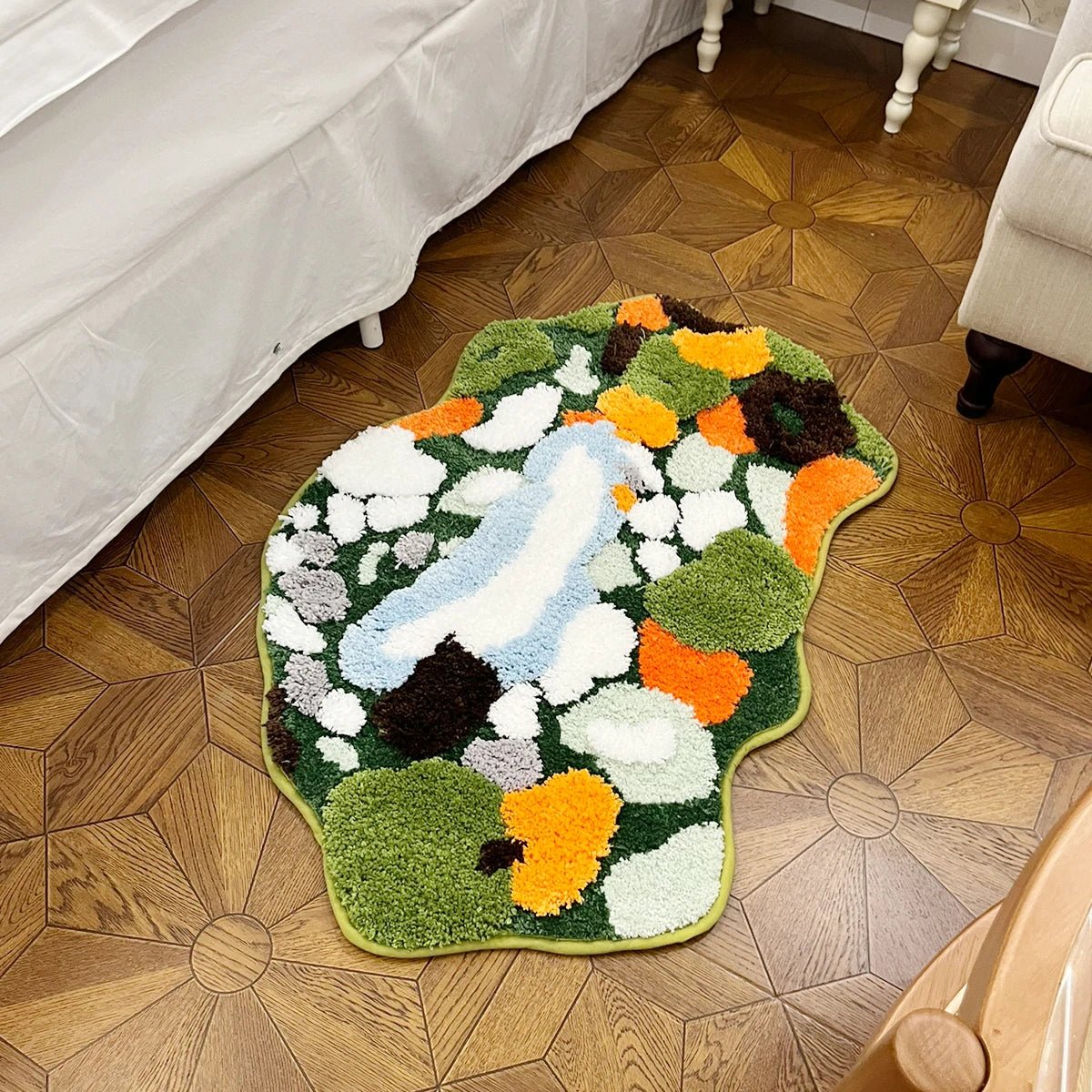 Floral Cloud Tufted Rug - TheRugGuy