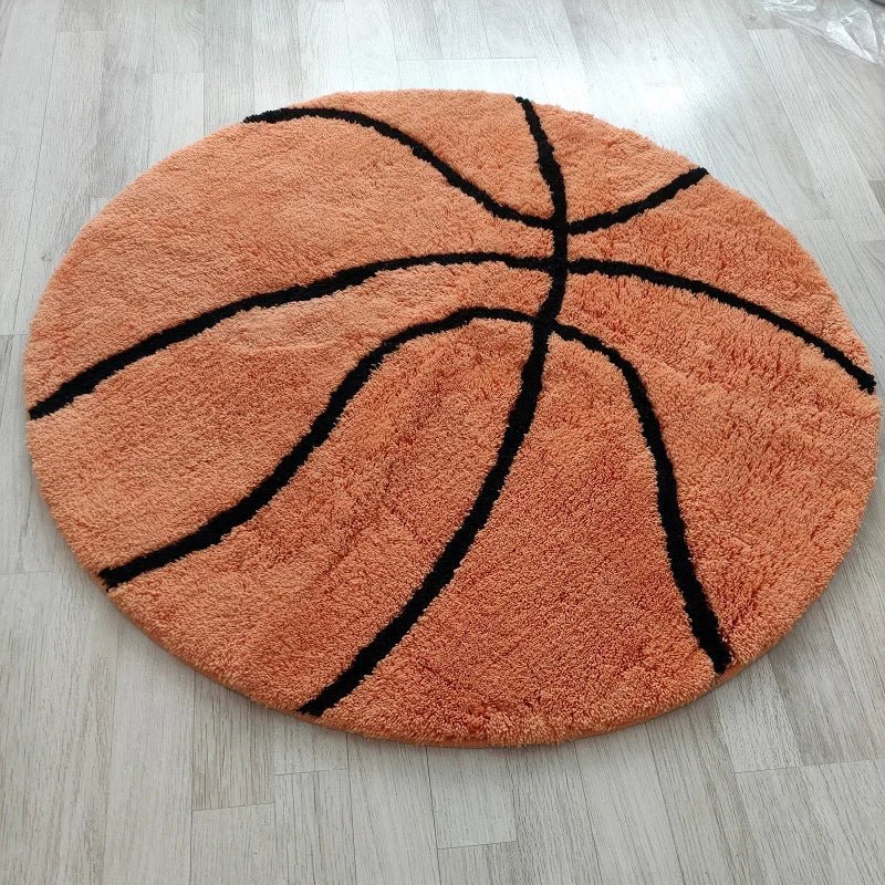 Fluffy Basketball Rug - TheRugGuy