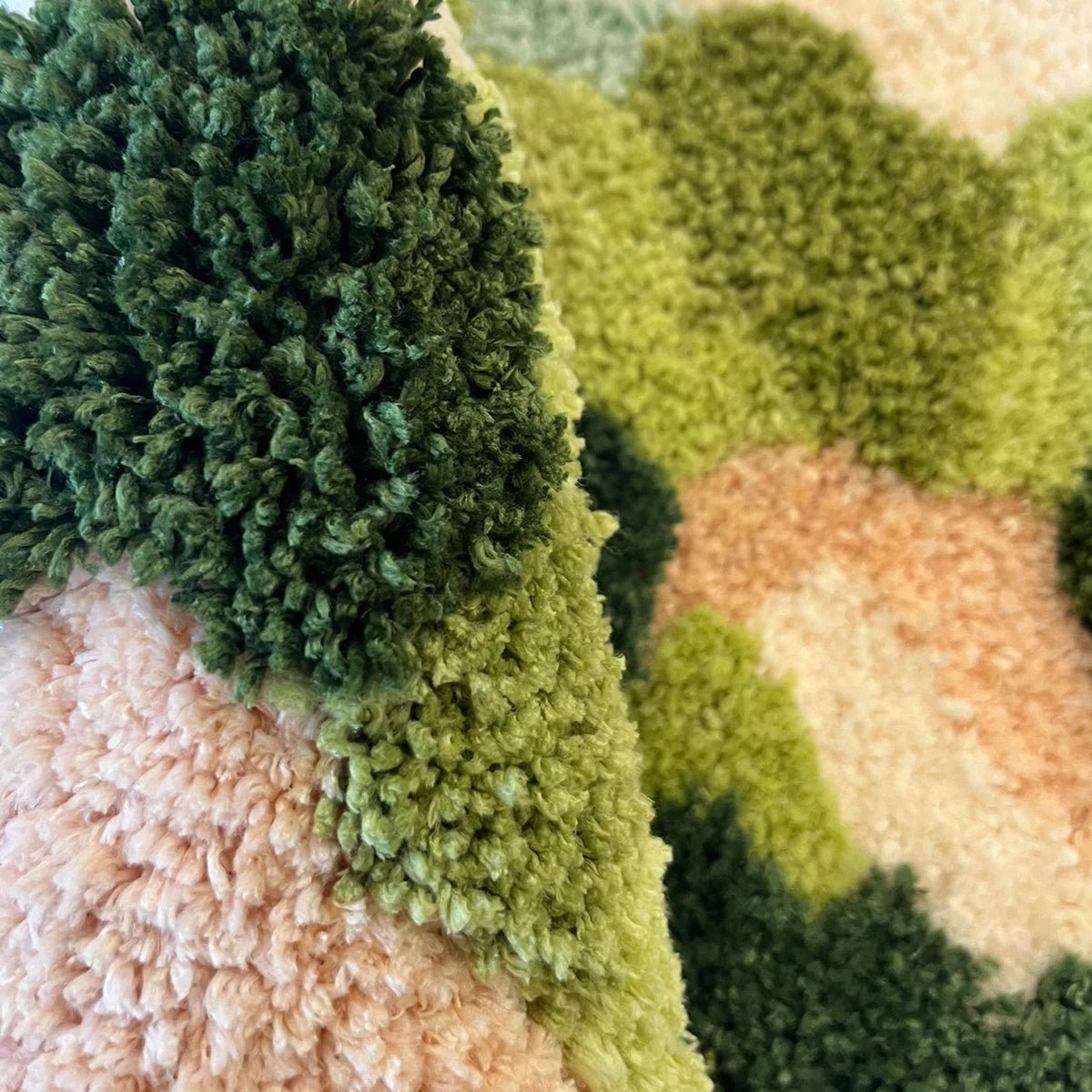 Multicolored Tufted Mountain Rug - TheRugGuy