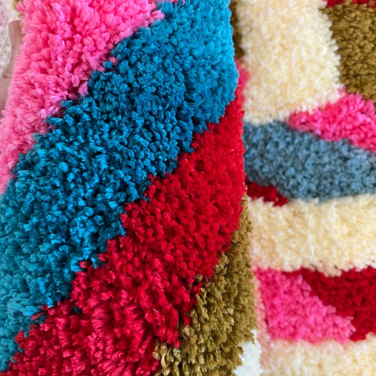 Multicoloured Tufted "Get Naked" Rug - TheRugGuy