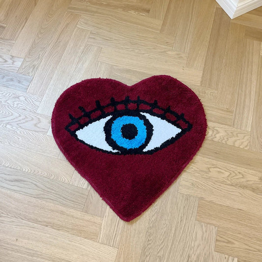 Red Heart Tufting Rug - TheRugGuy