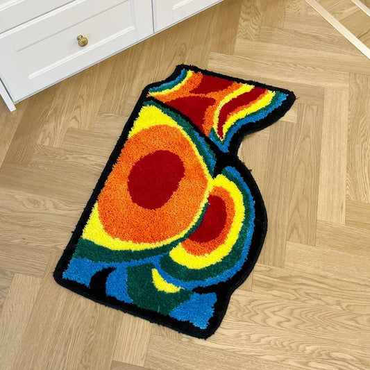 Temperature-Sensitive Sexy Butt Door Mat | Soft Bathroom Rug | Cute Cartoon Carpet for Home Decor - TheRugGuy