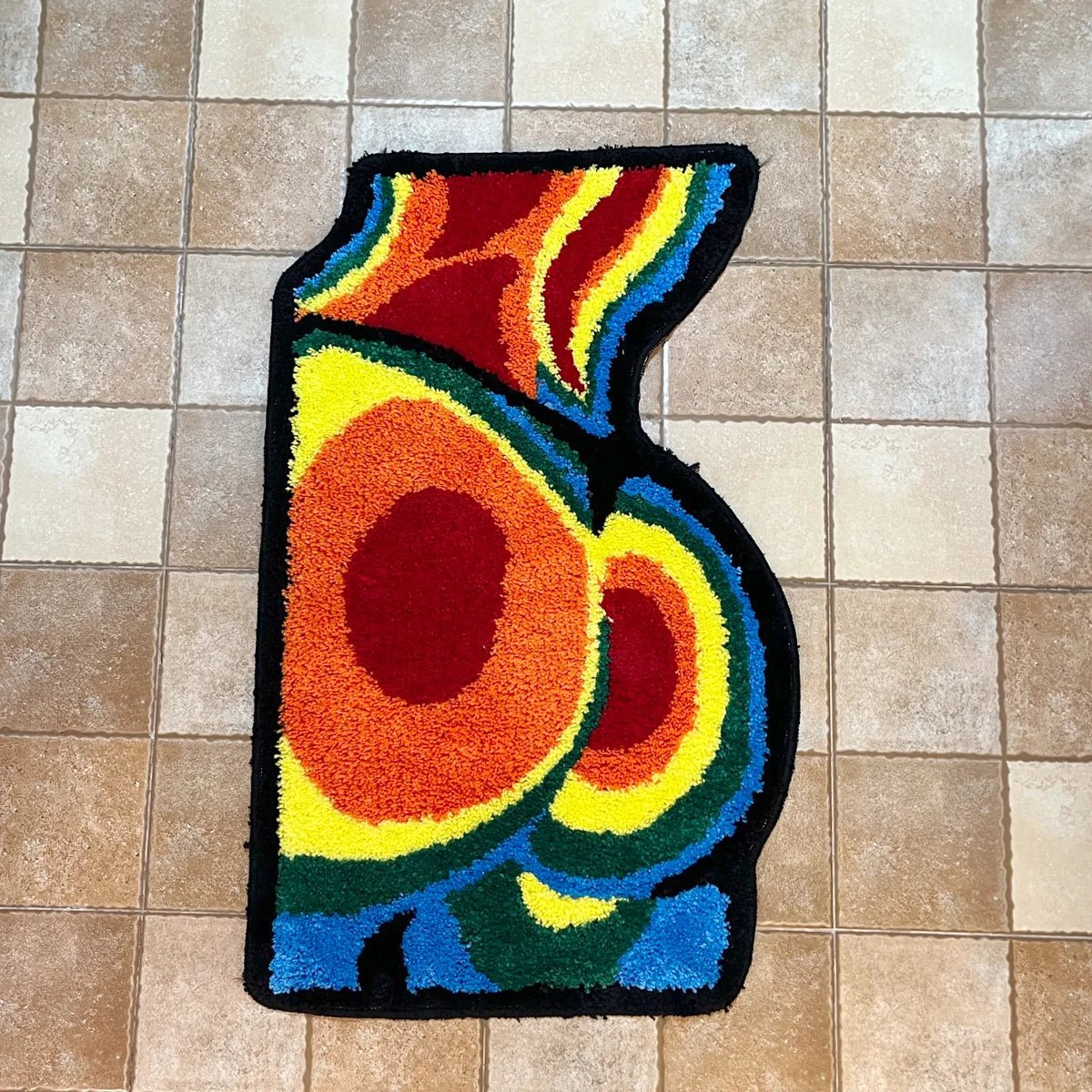 Temperature-Sensitive Sexy Butt Door Mat | Soft Bathroom Rug | Cute Cartoon Carpet for Home Decor - TheRugGuy