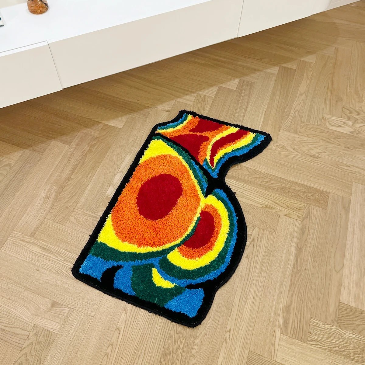 Temperature-Sensitive Sexy Butt Door Mat | Soft Bathroom Rug | Cute Cartoon Carpet for Home Decor - TheRugGuy