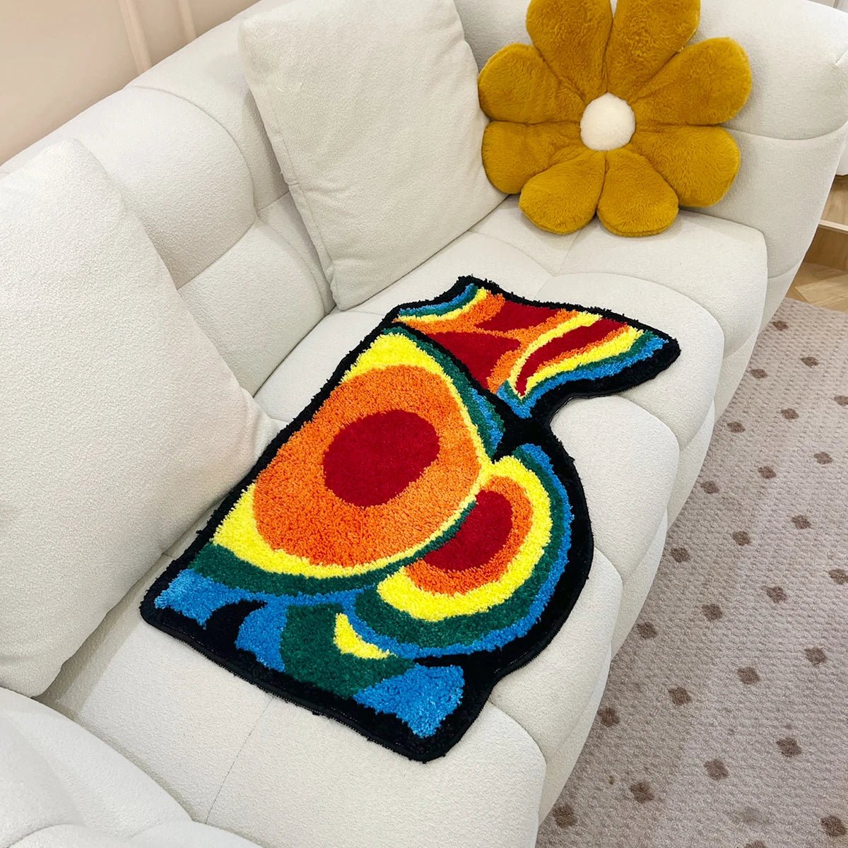 Temperature-Sensitive Sexy Butt Door Mat | Soft Bathroom Rug | Cute Cartoon Carpet for Home Decor - TheRugGuy