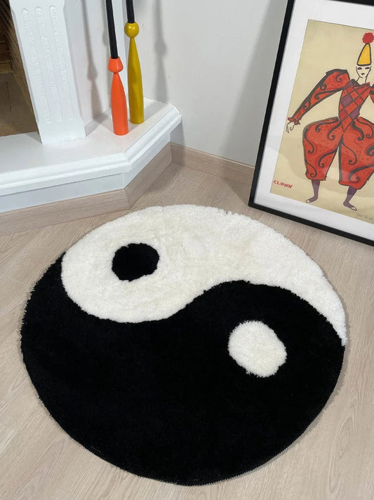 Tufted Yin and Yang Rug - TheRugGuy